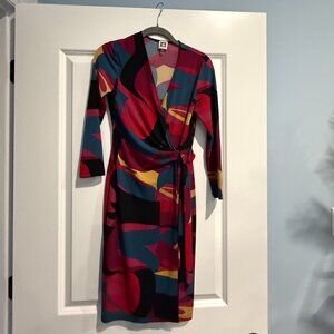 Ann Klein wrap dress XS